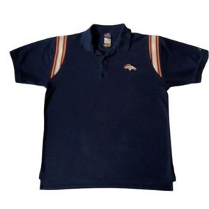 Reebok Denver Broncos Polo Shirt- Sz. Med